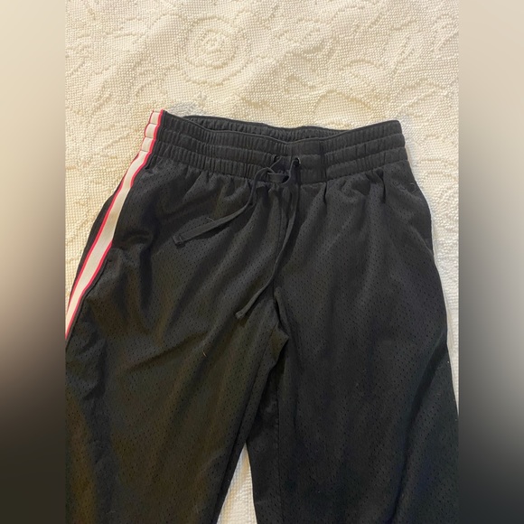 Danskin black mesh small athletic pants - Picture 2 of 3